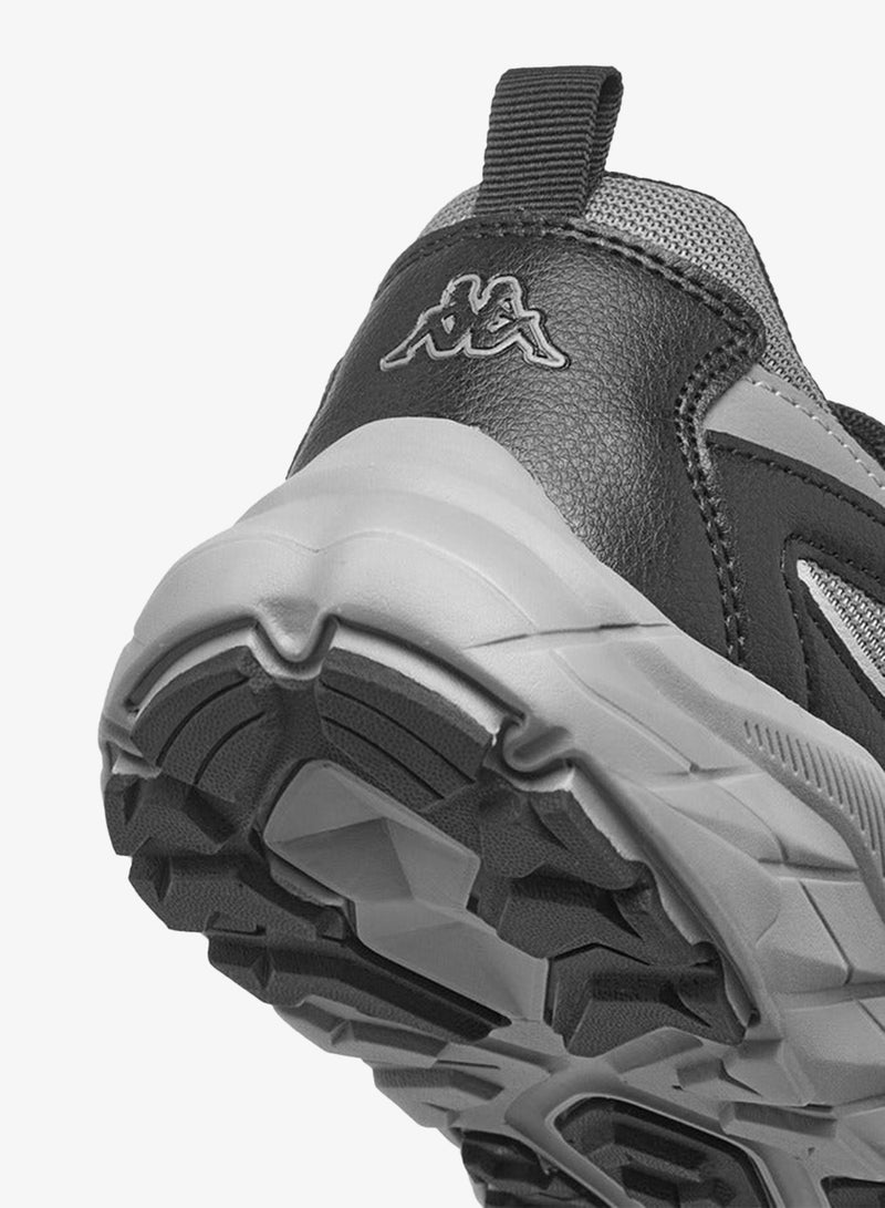 Kappa Boys' Logo Detail Sports Shoes with Hook and Loop Closure - Image 5