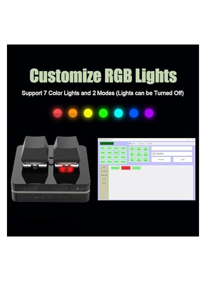 erorex Mini 3-Key Keyboard, Copy Keyboard, One Handed Macro Keypad, Cut Copy Paste Keyboard, 3 Key Shortcut Keyboard for PC, MAC, Laptop, Programmable Mechanical Keyboard for Working and Gaming - Image 4