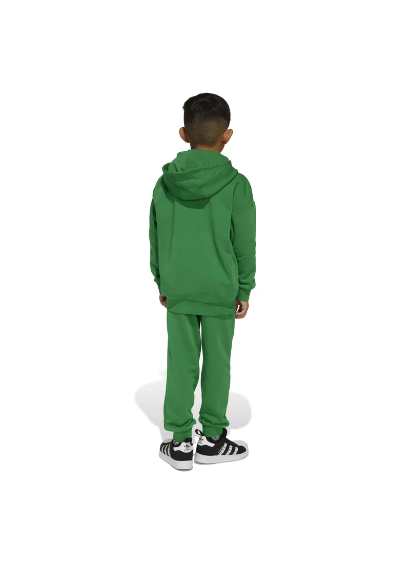 اديداس adidas HOODIE SET Green Originals Kids SUITS