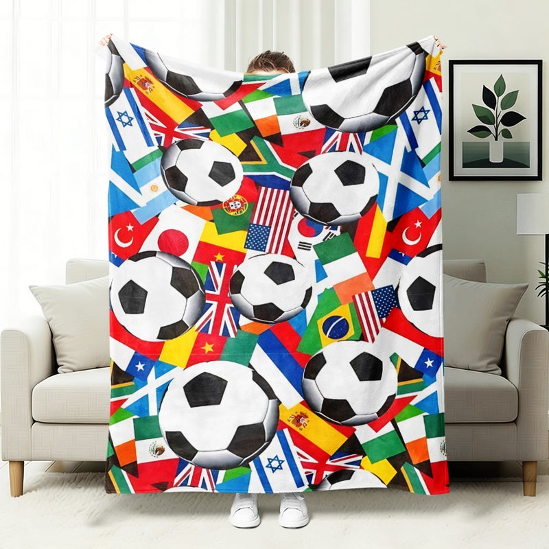 FIFA 2026 World Cup Fan Blanket - Sofa & Nap Blanket - Image 1