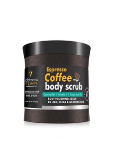 VOLAMENA WITH DEVICE Arabica Espresso Coffee Body Scrub With Coconut And Argan Oil For Body Polishing Natural And Vegan 250 Ml  - Image 1