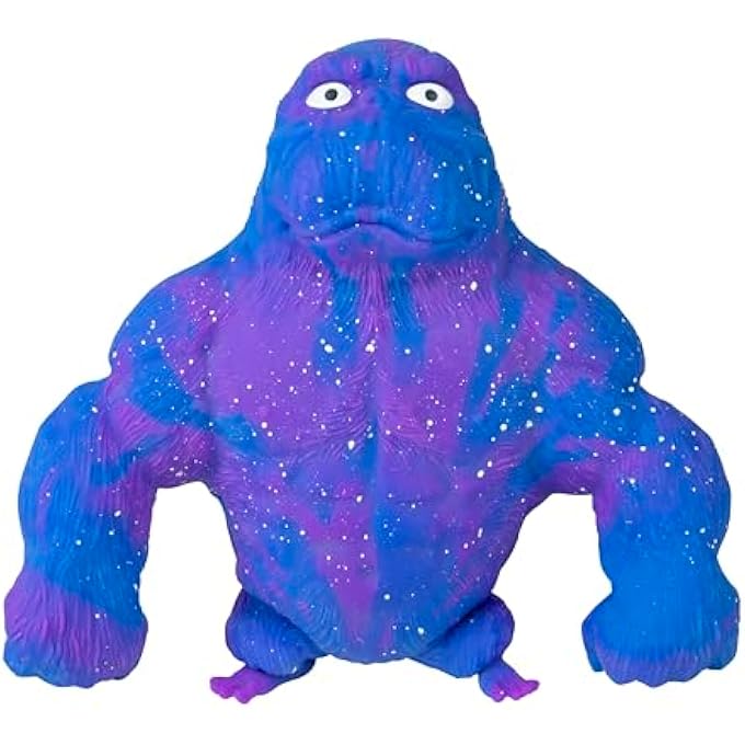 Orb Factory Limited Edition ORB Jumbo Funkee GALAXY Monkee - Big 4.5 Pound Cosmic Stretchy Monkey - Funny, Squishy, Squeeze for Stress Relief - Special Edition Collectible Sensory / Fidget Toy for Kids and Adults - Image 3