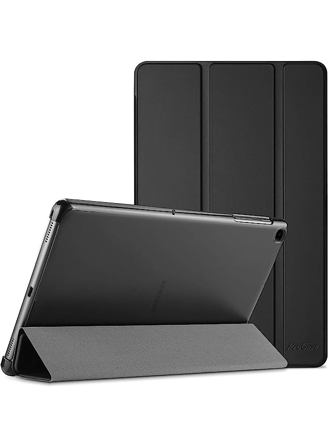 Procases For Samsung Galaxy Tab A7 10.4” Case 2022 2020(Sm-T500/ T503/ T505/ T507/T509), Slim Lightweight Protective Hard Cover -Black - Image 1