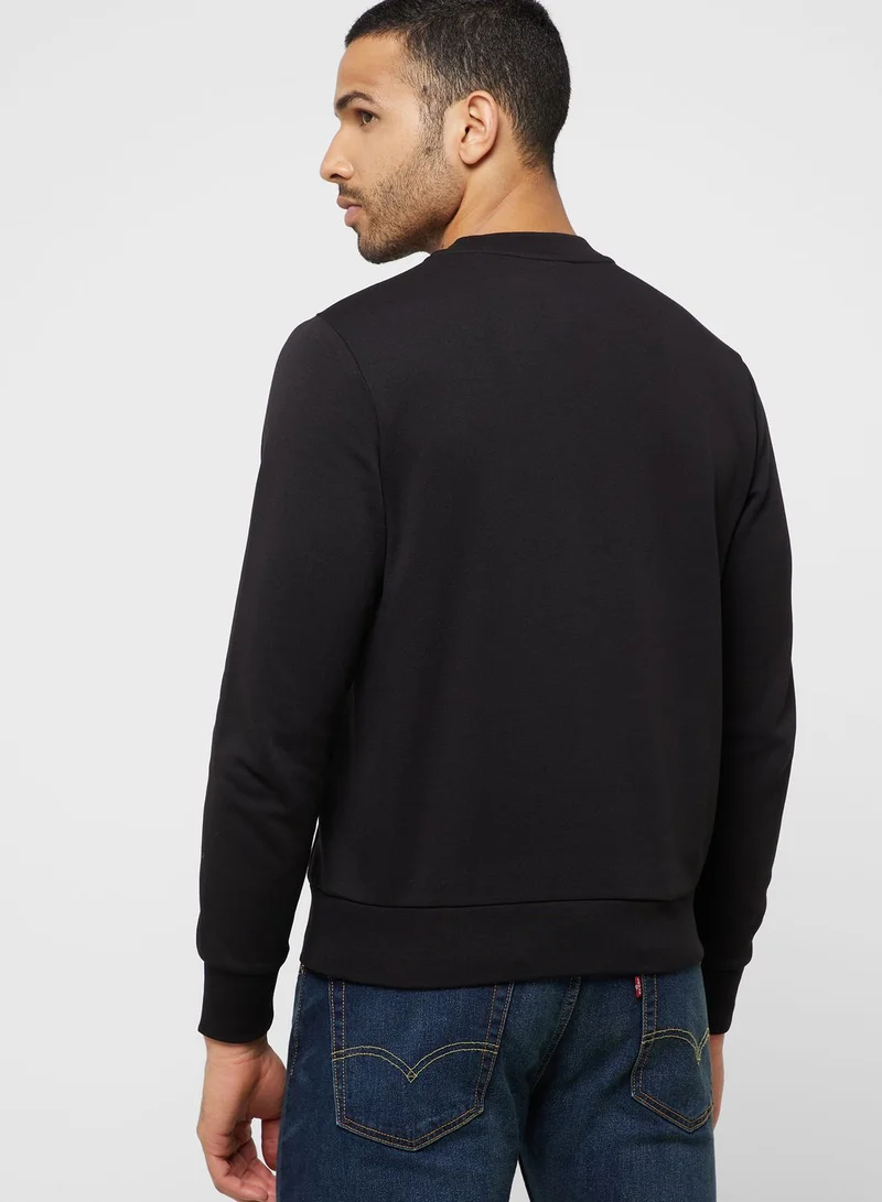 CALVIN KLEIN Logo Crew Neck Sweatshirt