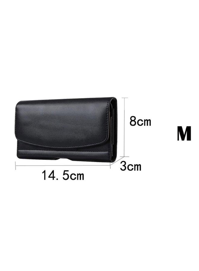 Phone Holster Belt Clip Case for iphone 15 14 13 Samsung S24 S23 Ultra Universal Mobile Mens Waist Pack Leather Cover  - Image 1