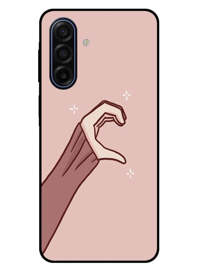 EYE CATCH Printed Protective Case Cover For Samsung Galaxy A17 4G  -  One Hand Heart - Image 1