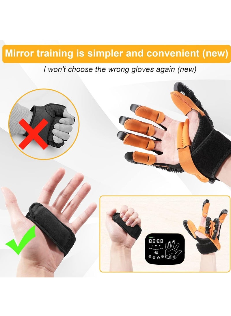 KASTWAVE Rehability Robot Gloves for Stroke Recovery, Hand Training Device for Hemiplegia Patients, Finger Orthosis - Long Term Relief from Finger Cramps  - Image 4