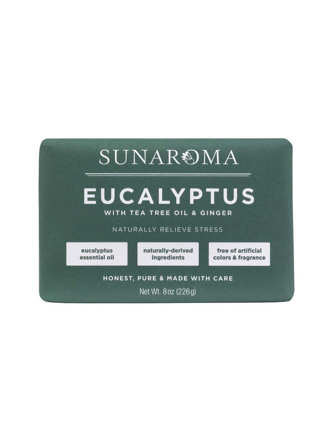 SUNAROMA Eucalyptus With Tea Tree Oil & Ginger Soap (Pack Of 1) - Image 1