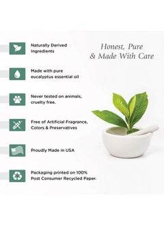 SUNAROMA Eucalyptus With Tea Tree Oil & Ginger Soap (Pack Of 1)  - Image 5