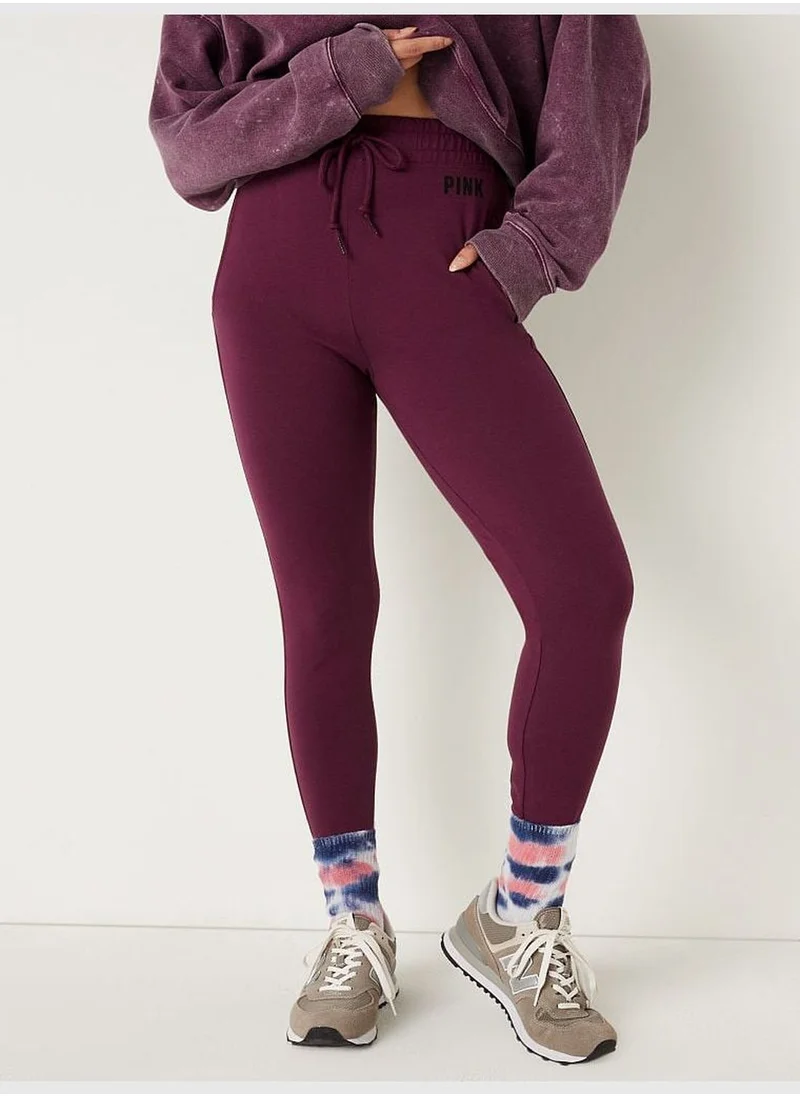 PINK Cotton High Waist Joggers
