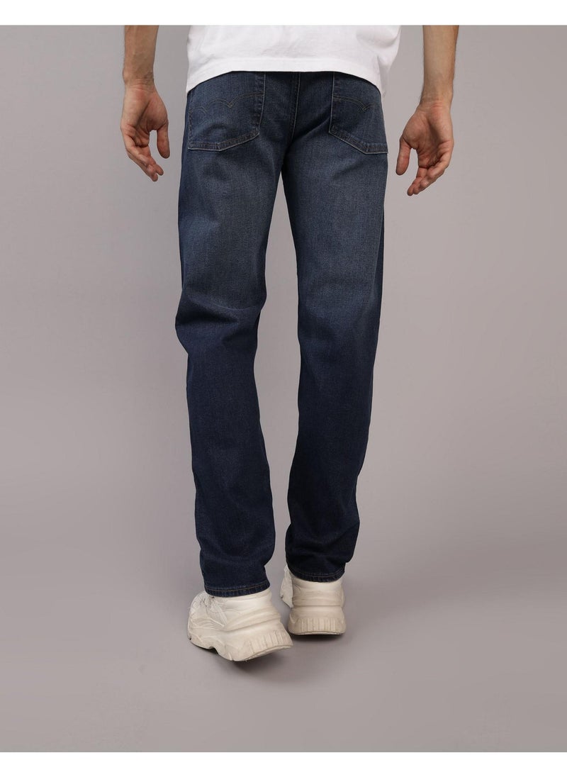 American Eagle Dark Clean Original Rinse Wash Straight Fit Jeans  - Image 2