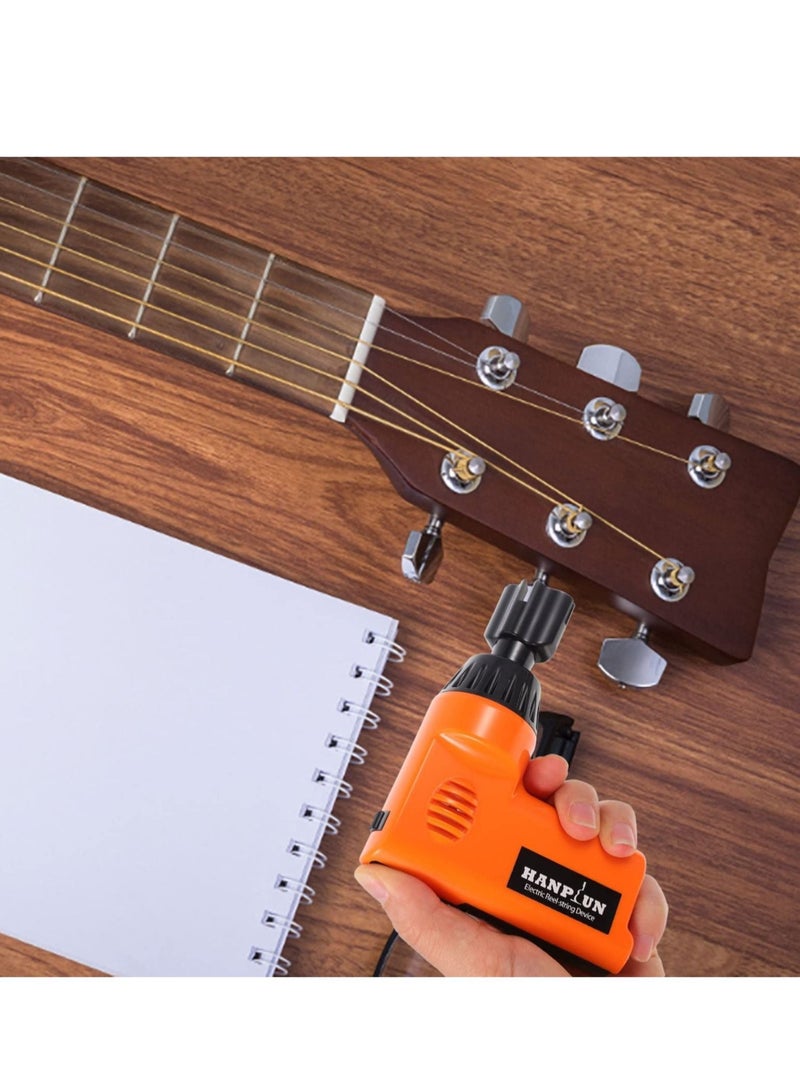 Captaintech Guitar String Winder, Bass Winders Cutter, String Cutter, Guitar Bridge Pin Puller, Guitar Repairing and Adjustment Tool Maintenance Tool for Guitar, Ukulele - Image 4