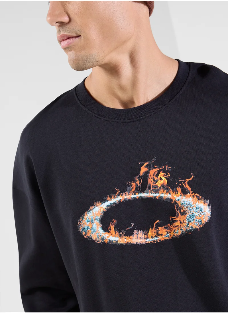 OAKLEY Mtl Solar Rail Sweatshirt