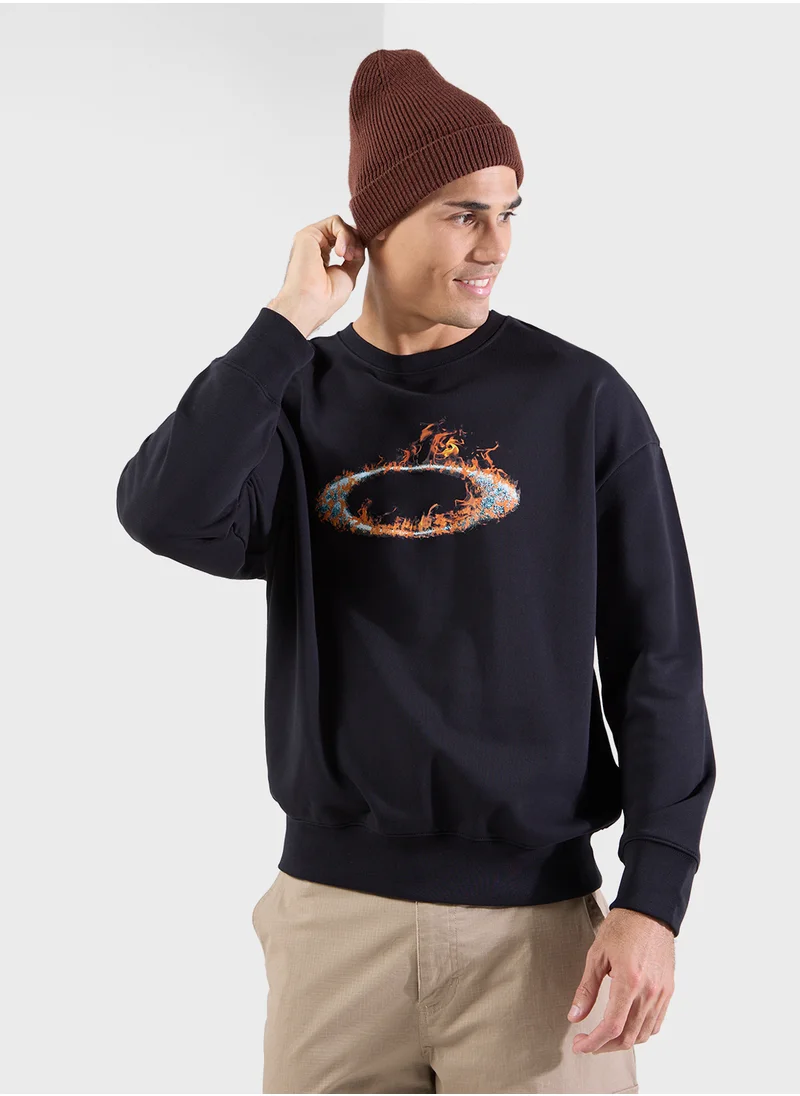 OAKLEY Mtl Solar Rail Sweatshirt