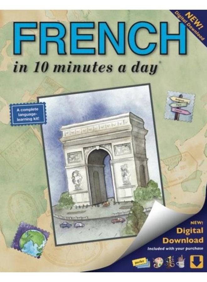 FRENCH in 10 minutes a day - Paperback