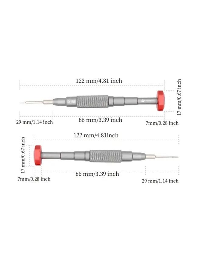 Y نوع 0 6 مم مفك براغي عالي الصلابة لأجهزة iPhone وiPad والهواتف المحمولة وأجهزة الكمبيوتر وساعات الكمبيوتر وأدوات إصلاح فك البراغي - Image 3