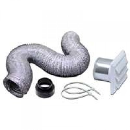 Lambro 480l Bathroon Fan Wall Vent Kit, 4" X 5' - Image 4