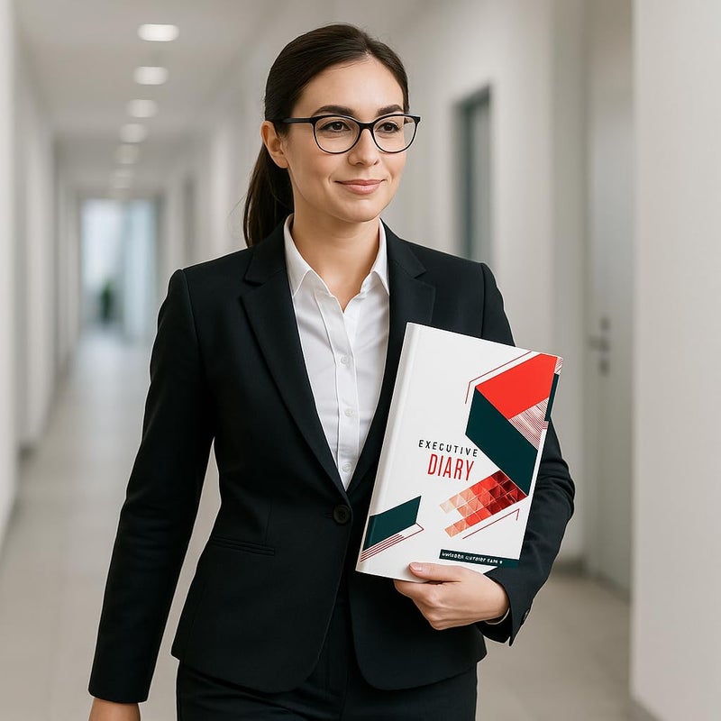 COI A4 Executive Appointment Diary | 240 Pages 70 GSM Premium Paper | Hardcover Daily To-Do Planner & Business Journal | Ideal Unisex Organizer & Productivity Booster - Image 2
