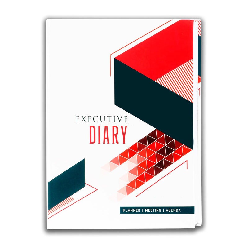 COI A4 Executive Appointment Diary | 240 Pages 70 GSM Premium Paper | Hardcover Daily To-Do Planner & Business Journal | Ideal Unisex Organizer & Productivity Booster - Image 1