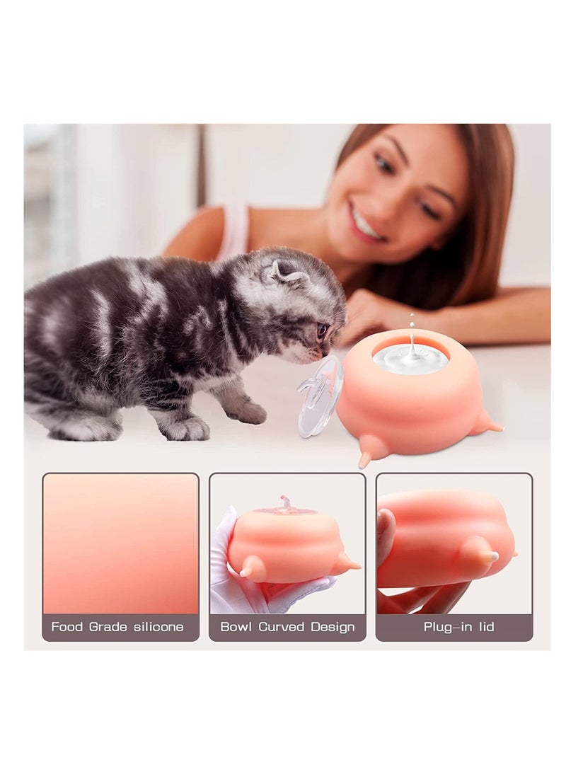 Silicone Puppy Milk Feeder with 4 Nipples - Perfect Nursing Solution for Small Newborn Pets Under 2 Weeks, Ensuring Healthy Feeding and Comfort - Image 5