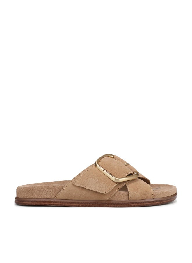 Sam Edelman Women's Darla Slide Sandal, Cyprus Tan, 10 - Image 1