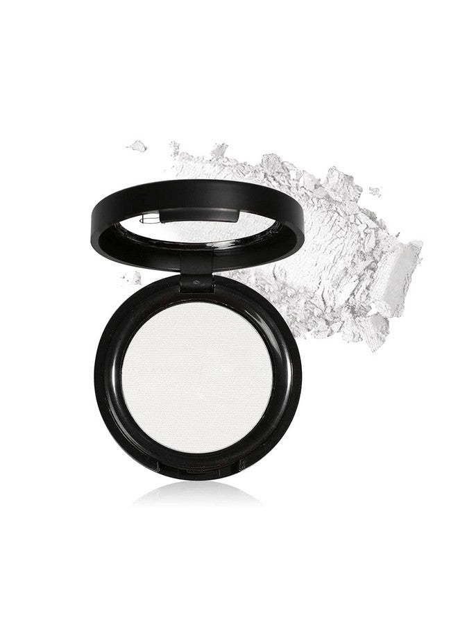 Mysense Single Matte White Eyeshadowpressed Fine Powder Eye Shadowwhite Face Powder Foundation Setting Powderlongwear Single White Eye Makeup Palette For Day&Night  - Image 1