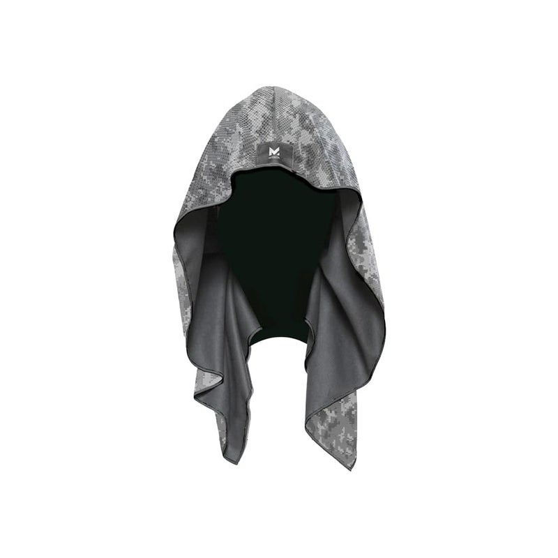 MISSION Cooling Hoodie Towel- Sport Hood Towel, Cools when Wet, UPF 50, Contours Your Head to Stay in Place- Digi Camo - Image 1