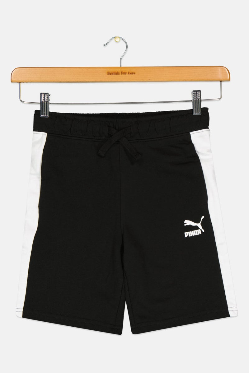 PUMA Kids Boy Sportswear Fit Training Shorts, Black  - Image 1