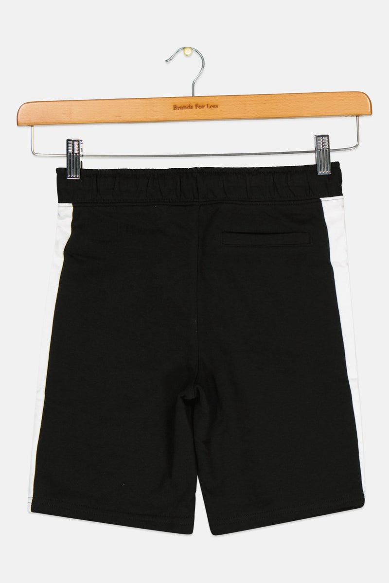 PUMA Kids Boy Sportswear Fit Training Shorts, Black  - Image 2