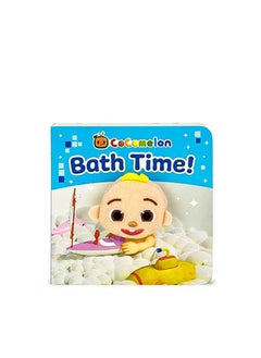 CoComelon Bath Time! Finger Puppet Book – Interactive Bath Toy for Toddlers, Water-Friendly Storybook with Finger Puppet – Perfect for Bath Time Fun