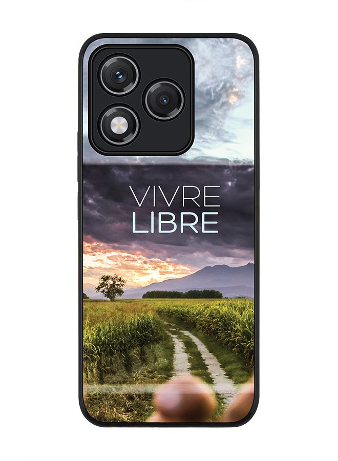 Stylizedd For Honor 400 Lite Case,Slim fit Camera Protection, Shockproof Thin Phone cover  - Vivre Libre