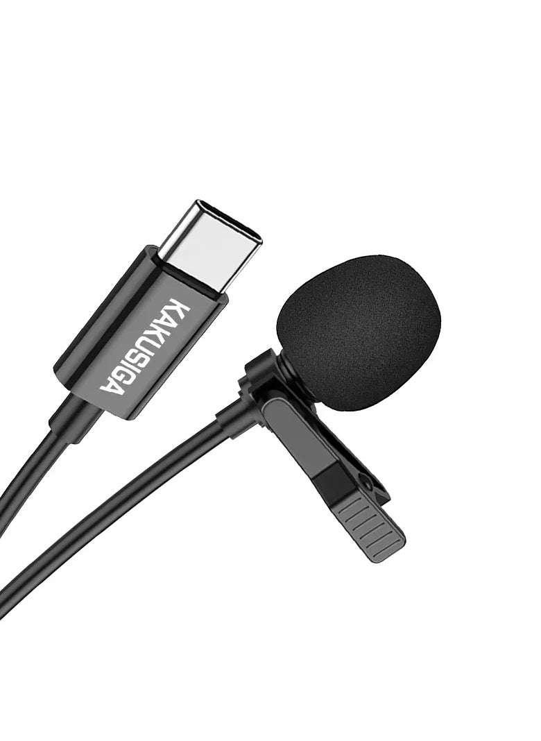 KAKUSIGA - KAKUSIGA Factory Wholesale Noise Cancelling Mini Outdoor Portable Wireless Lapel Digital Interview Microphone - Image 1