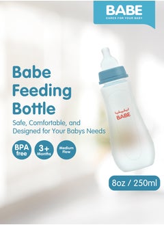 Babe Baby Feeding Bottle - 250ml / 8oz | Safe, Durable & Easy to Use - pzsku/Z8DF74D2D18BC22388545Z/45/1741260258/4a1a1d50-1b79-4574-b1de-1c6432e0db96