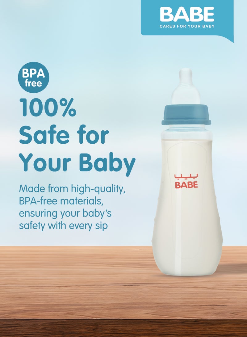 Babe Baby Feeding Bottle - 250ml / 8oz | Safe, Durable & Easy to Use - Image 4