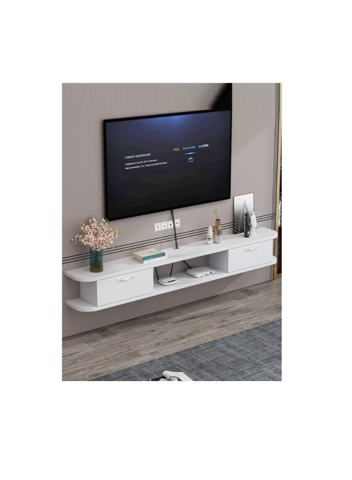 Generic Floating TV Stand,TV Shelf,Modern Floating TV Console,Wall Mounted TV Cabinet, Entertainment Center with Storage for Bedroom Living Room（DSG020） - Image 1
