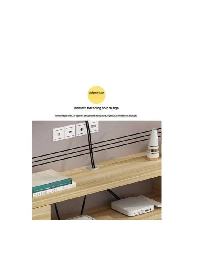 Generic Floating TV Stand,TV Shelf,Modern Floating TV Console,Wall Mounted TV Cabinet, Entertainment Center with Storage for Bedroom Living Room（DSG020） - Image 5