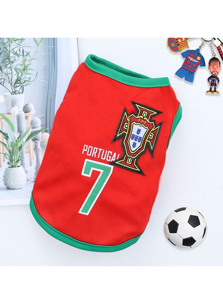 EBMINI World Cup Jerseys Basketball Pet Clothes  - Image 1