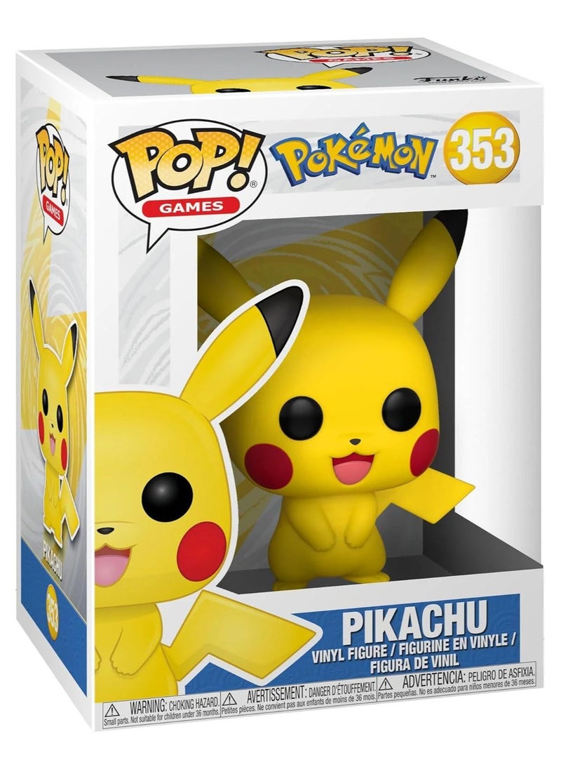Generic - Funko Pop! Games: Pokemon - Pikachu (Standing) Figure (Special Edition) - Image 1