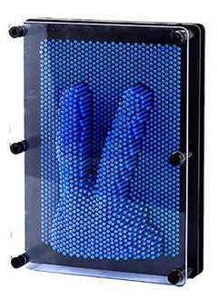 PowerTRC PowerTRC Classic 3D Pin Art Toy, Hand Art Sensory Toy Hand Pins Impression Toy, Fun Fidget Pin Art Board Toy for Birthday Gifts 8x6 Inches  - Image 5