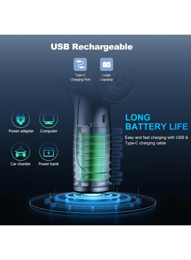 M.A&F's 2 In 1Car Vacuum Cleaner,Portable Mini Cordless Vacuum Cleaner For Car,3 Gear Wireless Vacuum Cleaner For Sofa, Home,Pc, Keyboard - Image 5