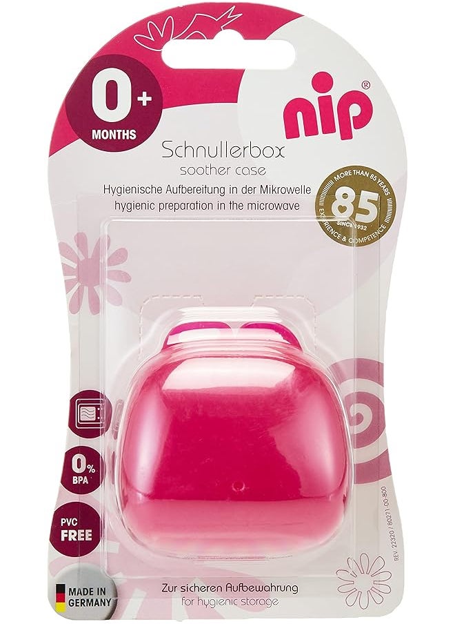 nip Soother Box Pink  - Image 1
