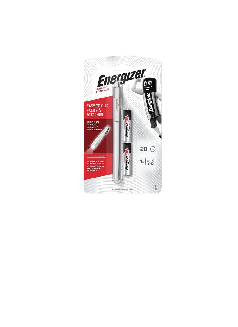 Energizer - Energizer LED Metal Pen Light PLM22 - Image 1