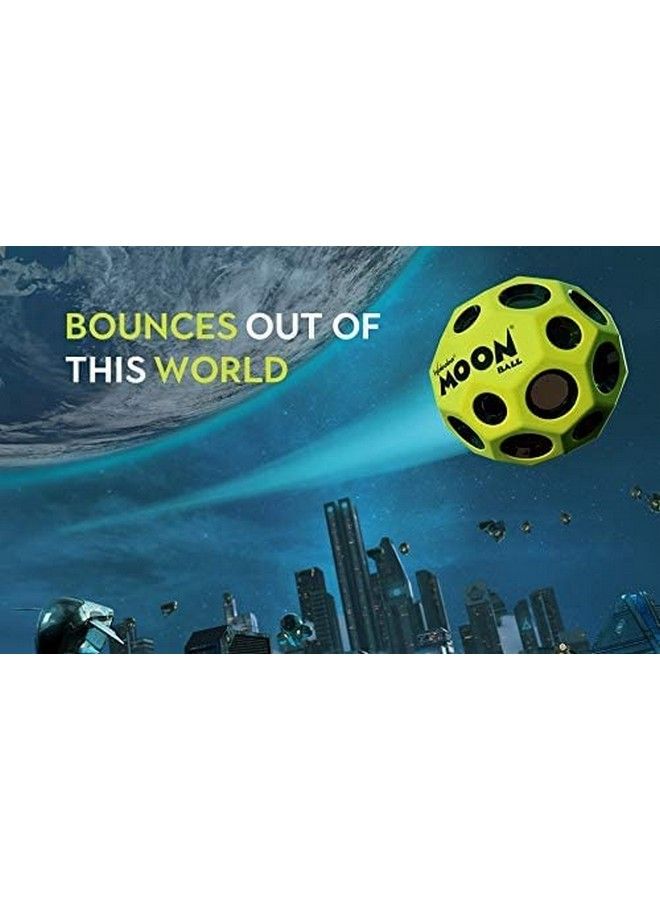 Waboba Moon Ball Bounces Out Of This World Original Patented Design Craters Make Pop Sounds Easy To Grip Color Pink - Image 4
