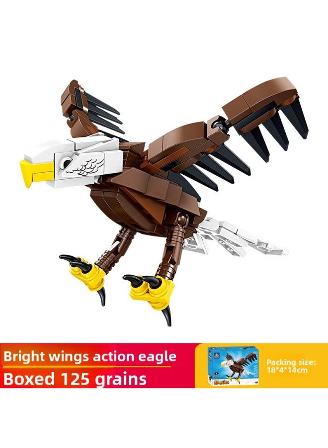 Kaizhi Building Blocks Compatible With Lego Children's Intelligence Animal Assembled Toys Boys Insect Model Puzzle Gift