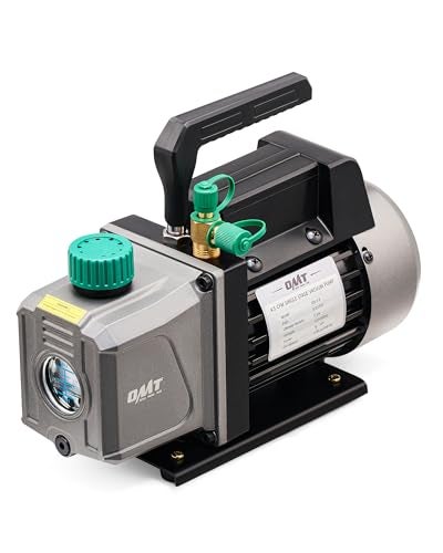 Orion Motor Tech Vacuum Pump, 4.5 cfm 1/3 hp HVAC Single Stage Vacuum Pump for R12 R22 R134a R410a R502, Auto AC Vacuum Pump Kit for Automotive Air Conditioner Resin Degassing & More, Oil Included - Image 1