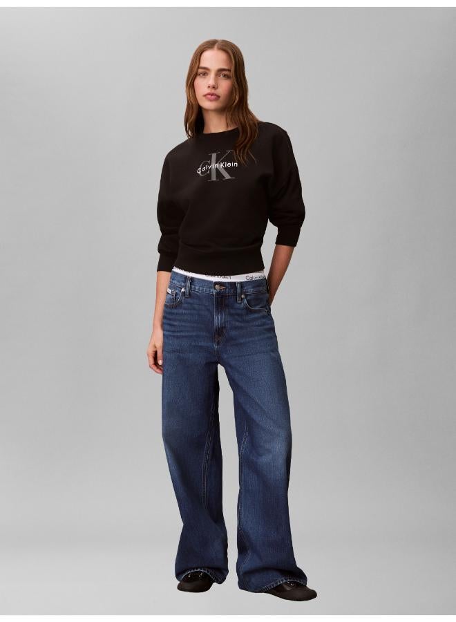 CALVIN KLEIN Low Rise Baggy Jeans - Image 1