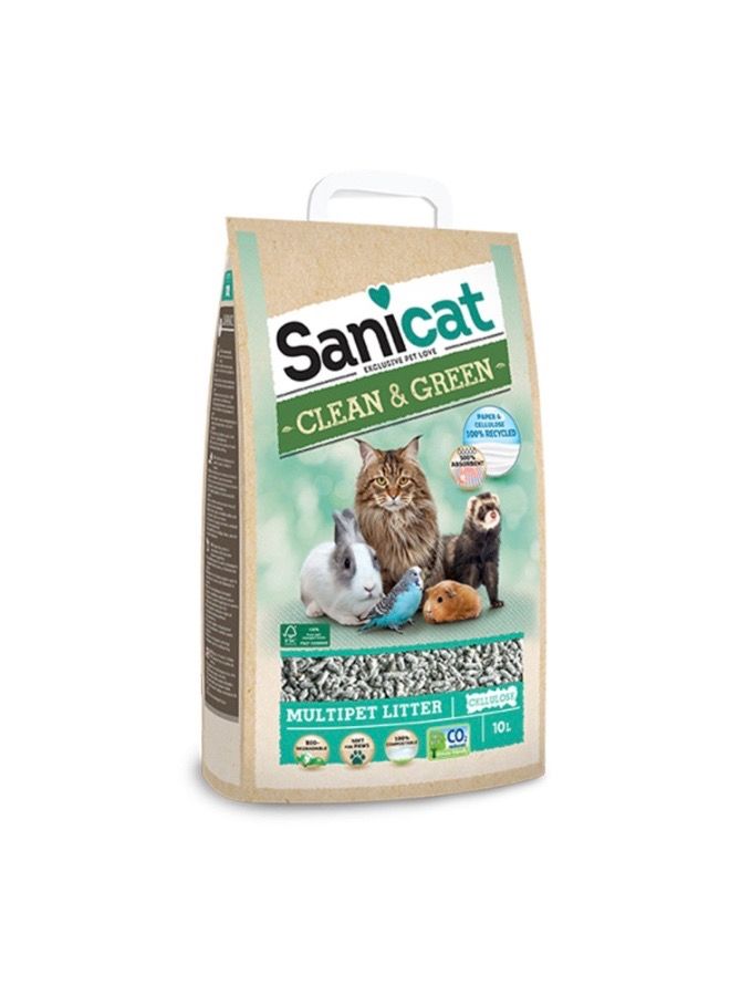 SANICAT CLEAN & GREEN CELULLOSE 10L - Image 1