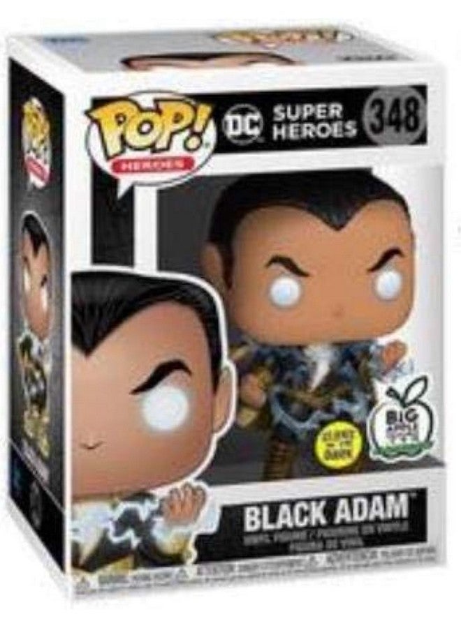 Funko بوب دي سي سوبر هيروز 348 بلاك آدم يتلألأ في الظلام - Image 1