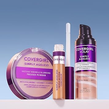 CoverGirl COVERGIRL Simply Ageless 3in1 Liquid Foundation Golden Tan 257 - Image 3