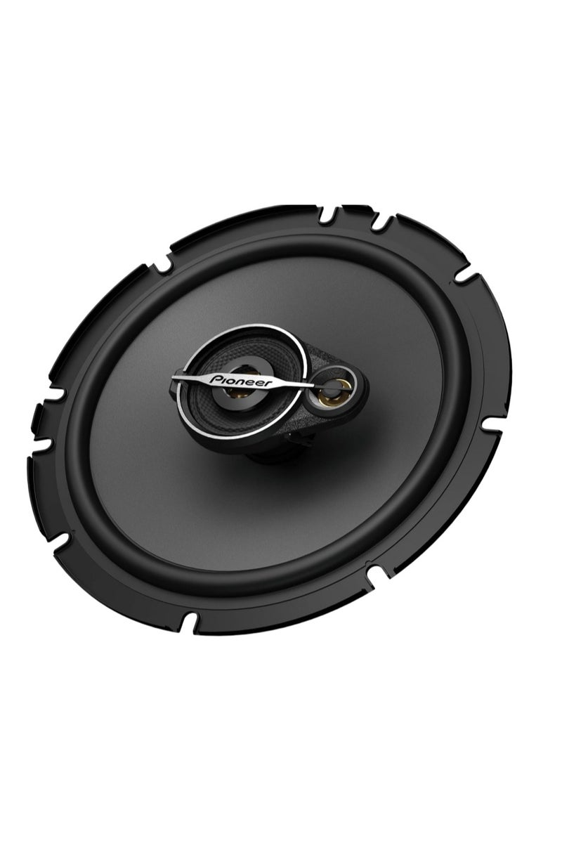 Pioneer TS-A1678S 320W Max/70W RMS 3-Way Speaker with Adapter, 6.5-Inch Diameter, Black - Image 3